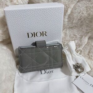 Dior Lady Dior Jasmine Card Holder